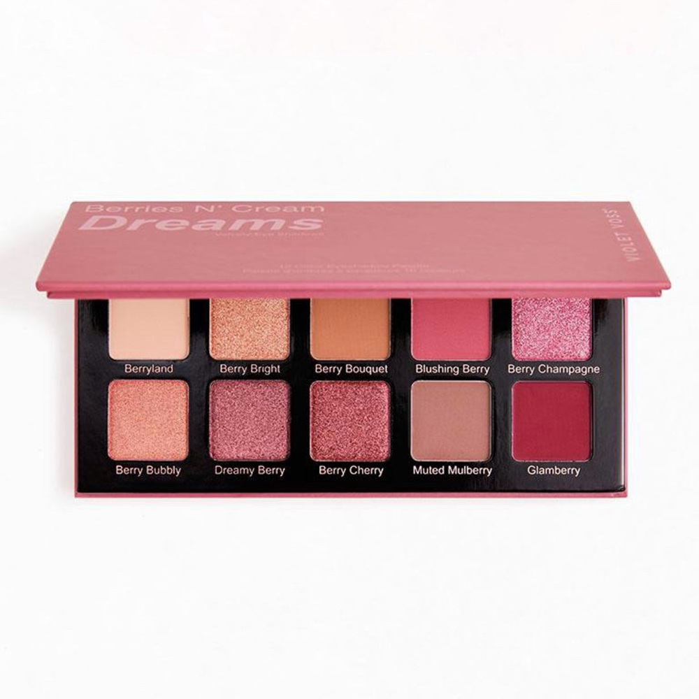 NEW VIOLET VOSS Berries N' Cream Dreams Eyeshadow Palette 13g FULL SIZE